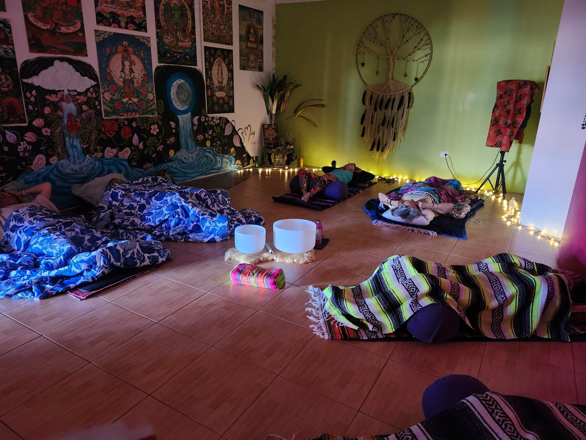 Inside Shakti Rising Healing Space — Sound Bath in Puerto Peñasco
